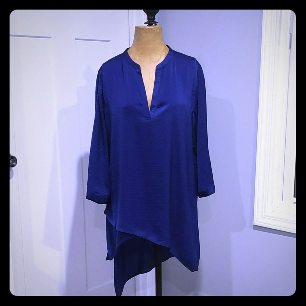Chico's Navy Blue Tunic